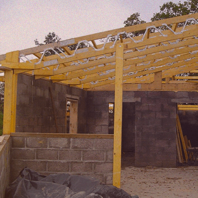 posi-joist roof extension