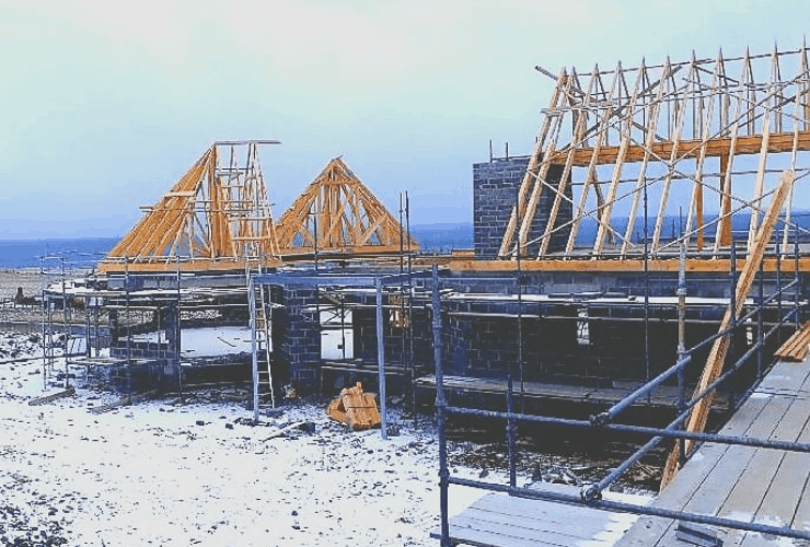 Millhouse - roof trusses